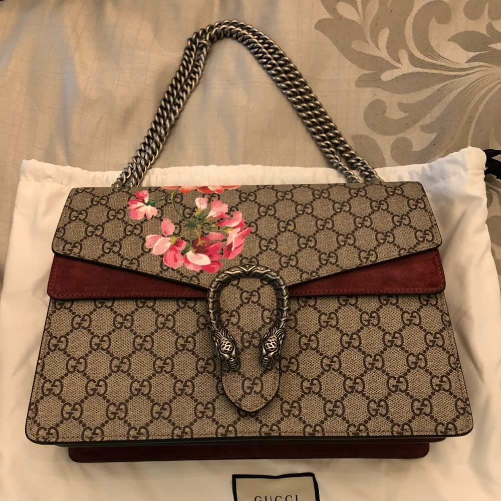 New authentic Gucci Dionysus Bloom Chain Handbag